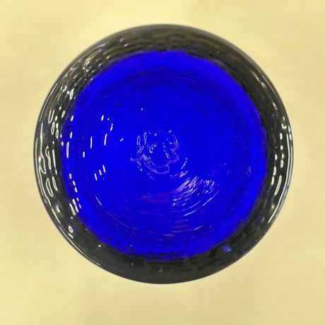 耐熱琉球ガラス　ロックグラス（波模様）