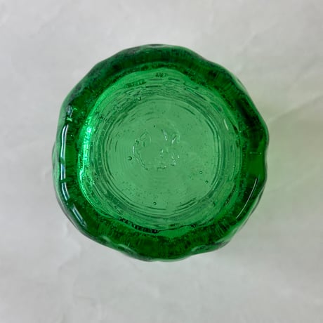 耐熱琉球ガラス　凸凹（でこぼこ）グラス  蓄光タイプ