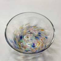 （非耐熱）琉球ガラス　アサイーボウル　カラフル