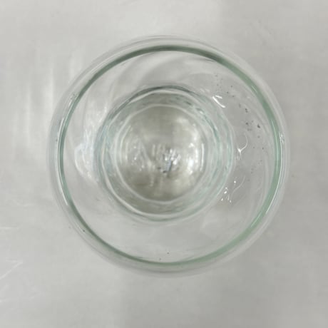 耐熱琉球ガラス　ランタングローブ型ビアタンブラー （波模様）