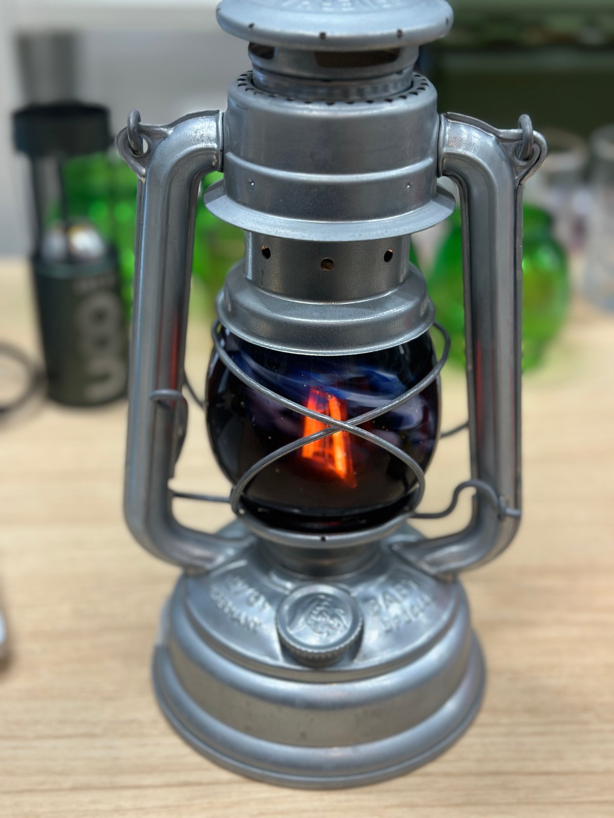 非耐熱）琉球ガラスランタングローブ （星雲シリーズ） ③ | 耐熱琉球