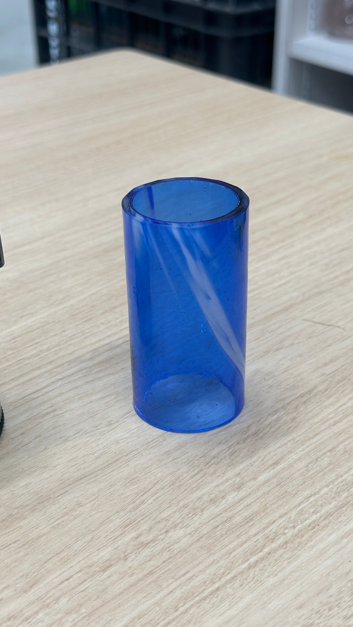 非耐熱）ucoキャンドルランタングローブ （行雲流水青） | 耐熱琉球