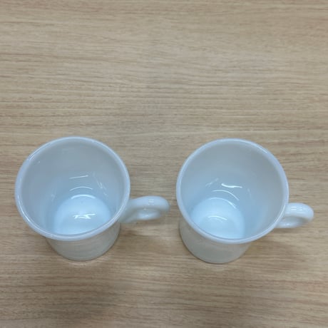 耐熱琉球ガラス　マグカップ（ミルクホワイト）