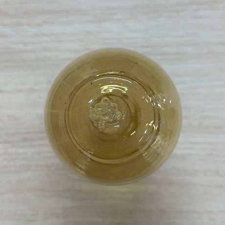 耐熱琉球ガラス　鶴首徳利（アンバー）