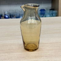 耐熱琉球ガラス　注ぎ口付き徳利（アンバー）