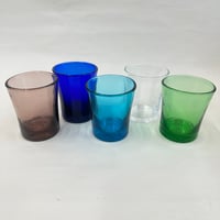 耐熱琉球ガラス　反りグラス