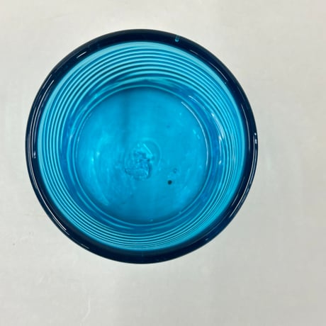 耐熱琉球ガラス　ロックグラス（波模様）