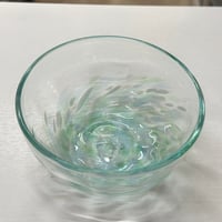 （非耐熱）琉球ガラス　アサイーボウル　グリーン