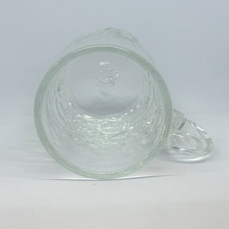 耐熱琉球ガラス　凸凹（でこぼこ）マグカップ （透明）