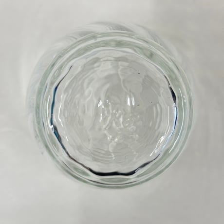 耐熱琉球ガラス　ランタングローブ型ビアタンブラー （波模様）