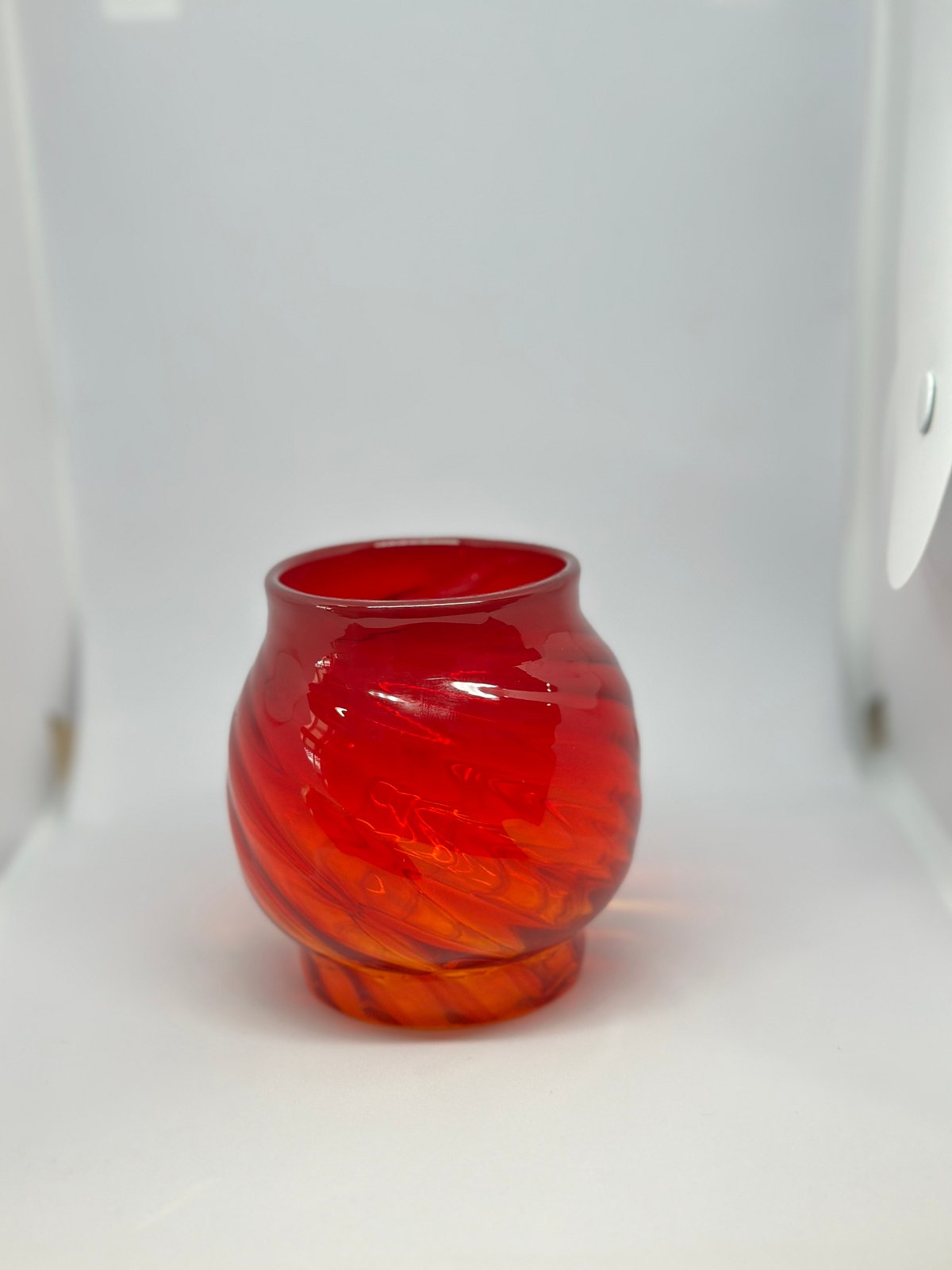 非耐熱）ランタングローブ波模様 （赤色）フェアハンド276・デイツ78