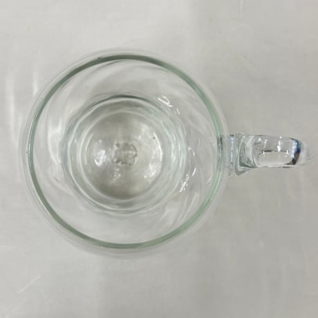 耐熱琉球ガラス　ランタングローブ型ビアマグ （波模様）