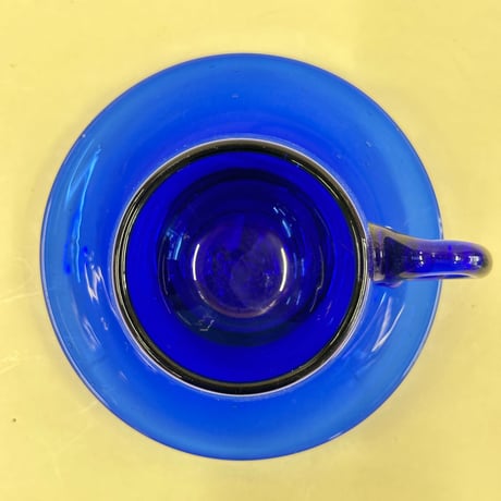 耐熱琉球ガラス　コーヒーカップ＆ソーサー