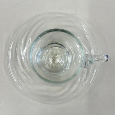 耐熱琉球ガラス　コーヒーカップ＆ソーサー