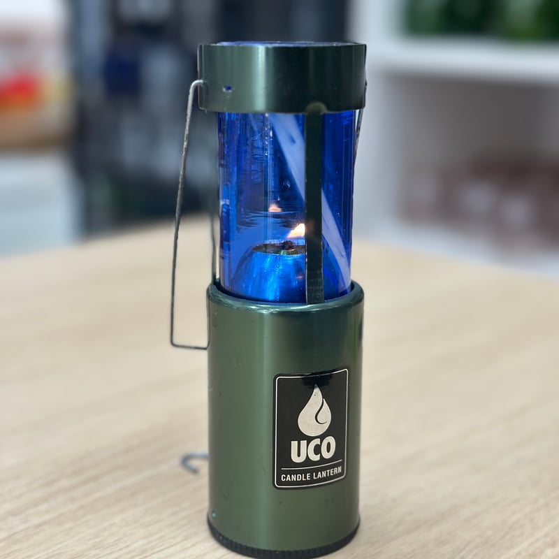 非耐熱）ucoキャンドルランタングローブ （行雲流水青） | 耐熱