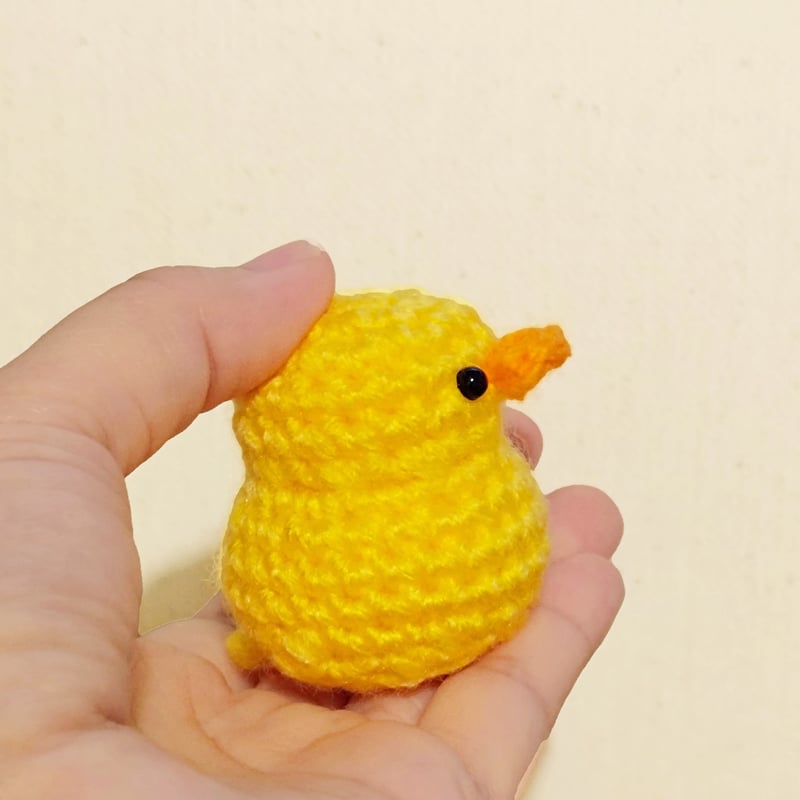 3点セット】アヒルのヒナのあみぐるみ | ことり番地