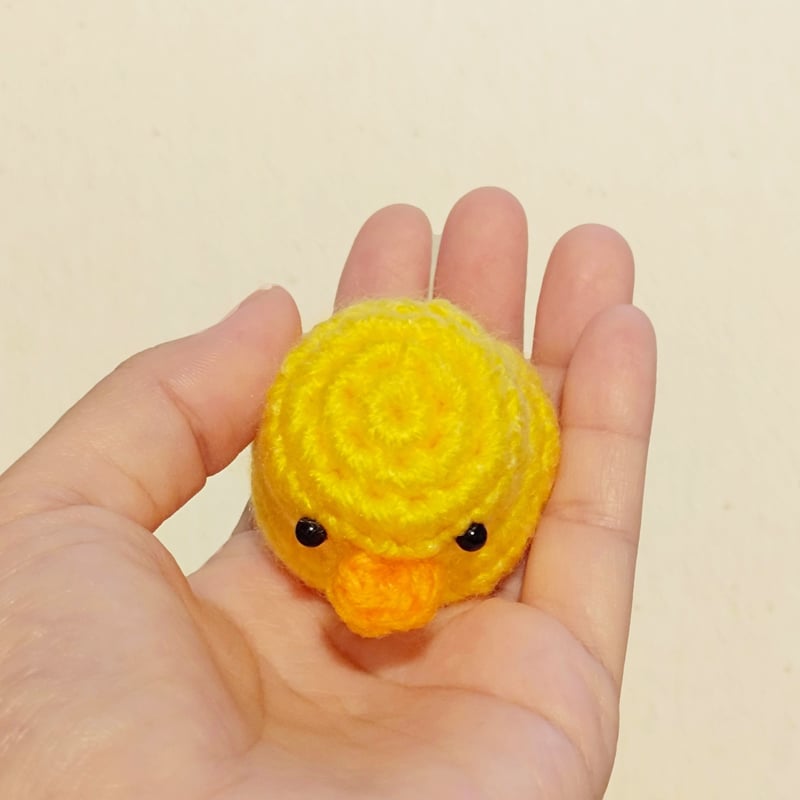 3点セット】アヒルのヒナのあみぐるみ | ことり番地