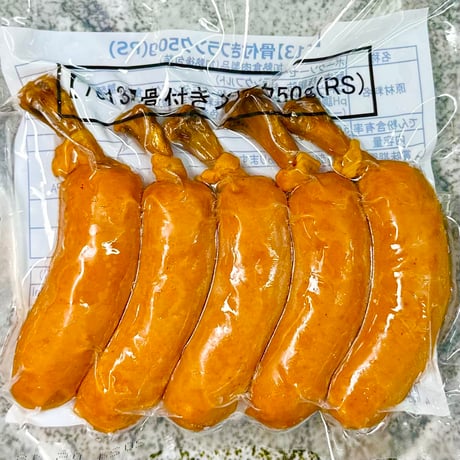 BBQの鉄板商品！骨付きフランクフルト