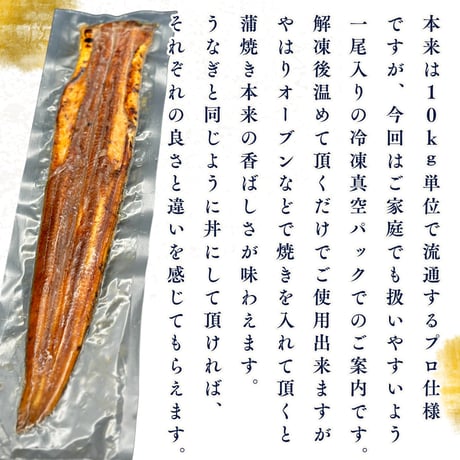 脂の旨味が最高！本穴子蒲焼