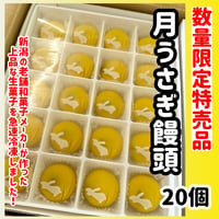 数量限定格安出品『月うさぎ饅頭20個入り』