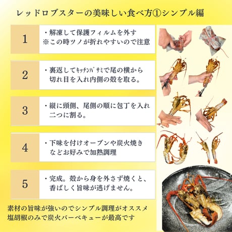 世界最高峰品質！生ロブスター・セントポール産
