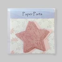 PaperParts　星　桃とコスモス