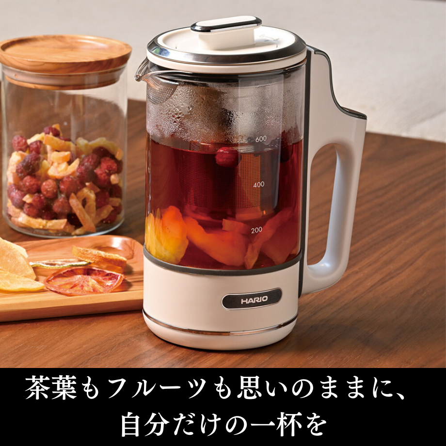 Craft Tea Maker ETM-600-W『HARIO』/ 漢方薬も薬膳茶も、この一