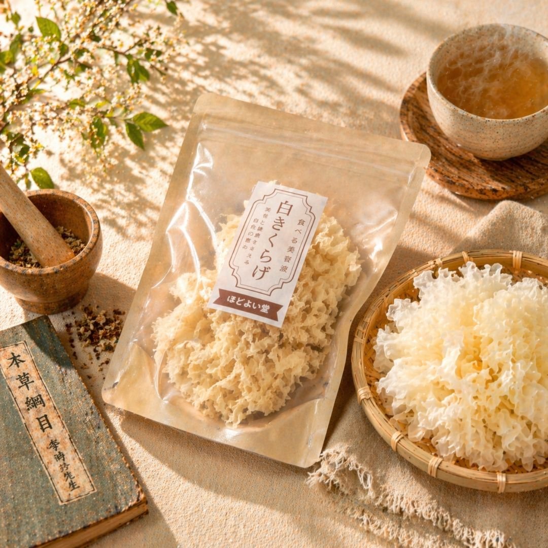 白きくらげ 20g / USDA 海外有機認証取得 無添加 化学農薬・化学肥料不