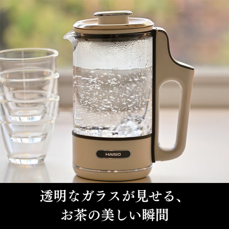 Craft Tea Maker ETM-600-W『HARIO』/ 漢方薬も薬膳茶も、この一