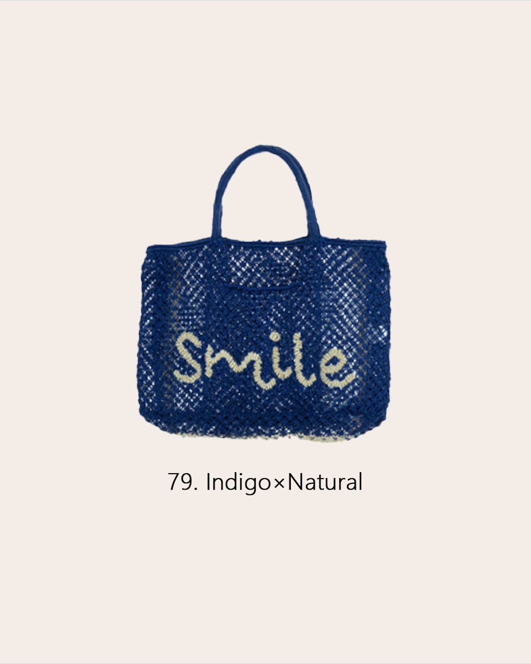 The Jacksons かごバッグ Smile ネイビー fit=scale-down,w=1200