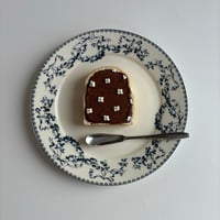 小花のチョコトースト