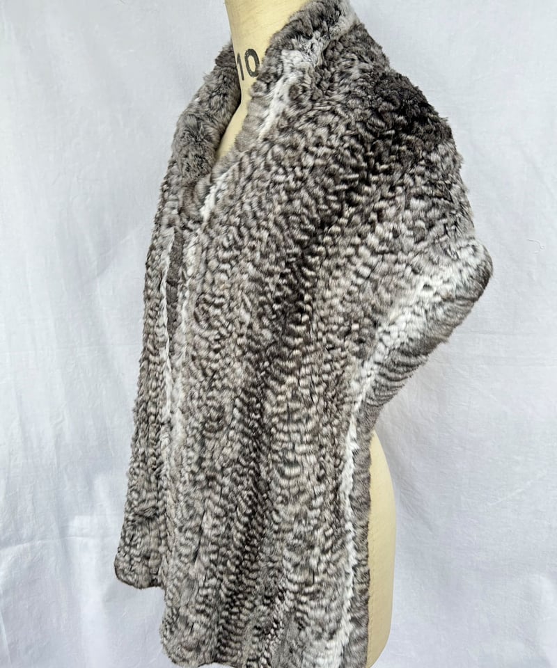 チンチラヤーンストール | 小部産業株式会社 毛皮部 