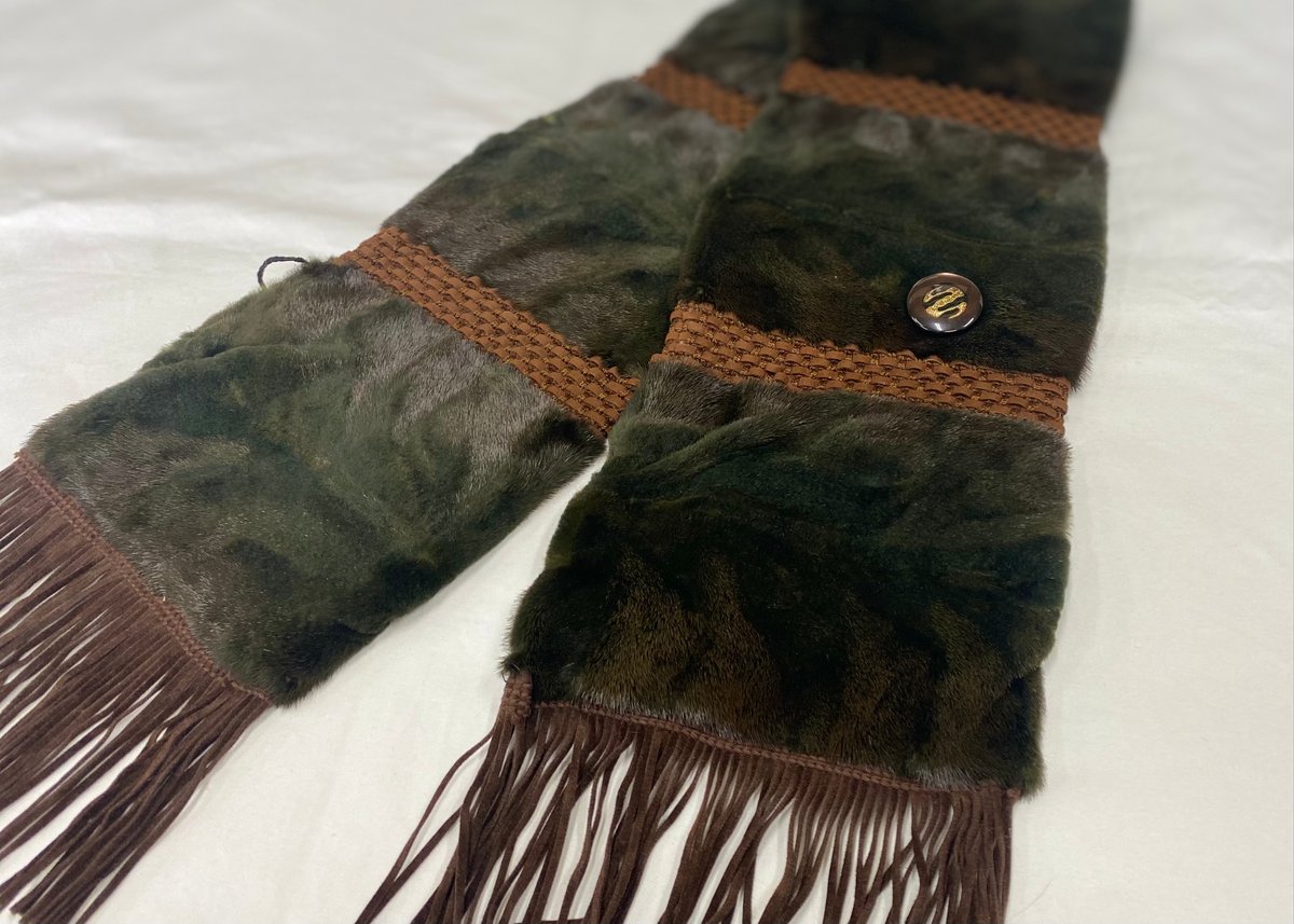 シェアードミンクマフラー | 小部産業株式会社 毛皮部