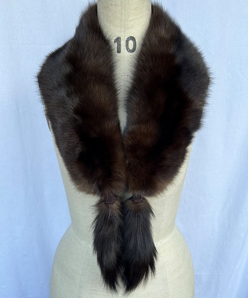 日本製】ロシアンセーブルテール付きカラー | 小部産業株式会社  