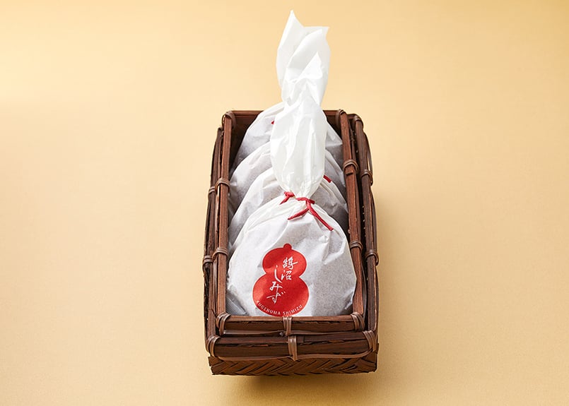 鵠沼どら焼き│5個（籠入り）KUGENUMA DORAYAKI│5 pcs-KAGO PACK