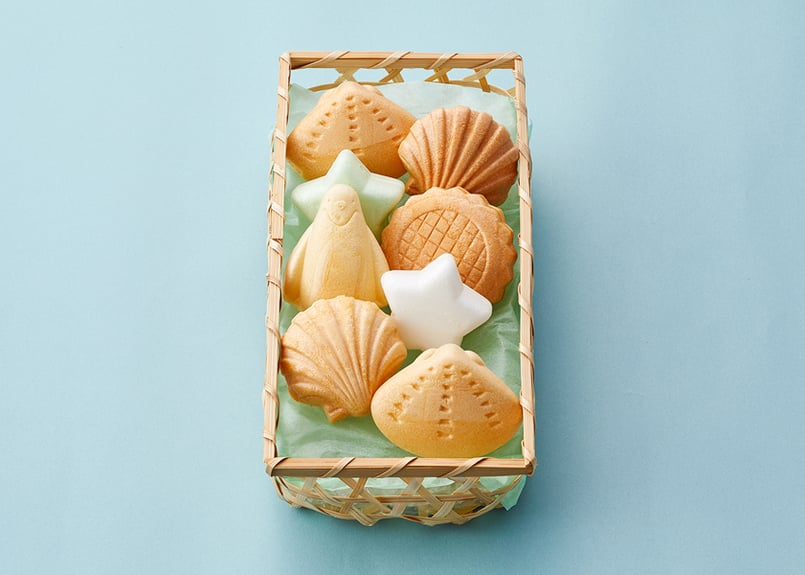 夏もなか（籠入り）MONAKA│NATSU(SUMMER)-KAGO PACKAGE | KU