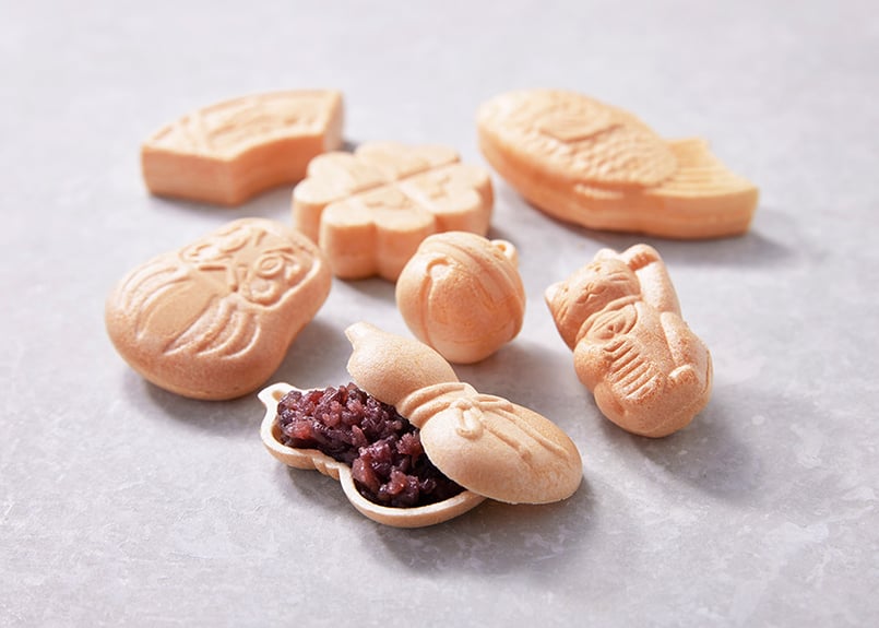 もなか│福（紙箱パッケージ）MONAKA│FUKU(FORTUNE)-PAPER BOX PA