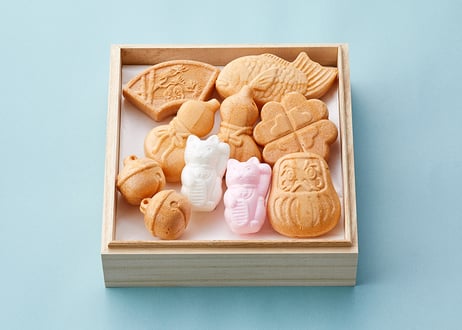 一秀庵　金沢　桐製　化粧箱 2個用化粧箱（紺） - 奈良漬さろん安部