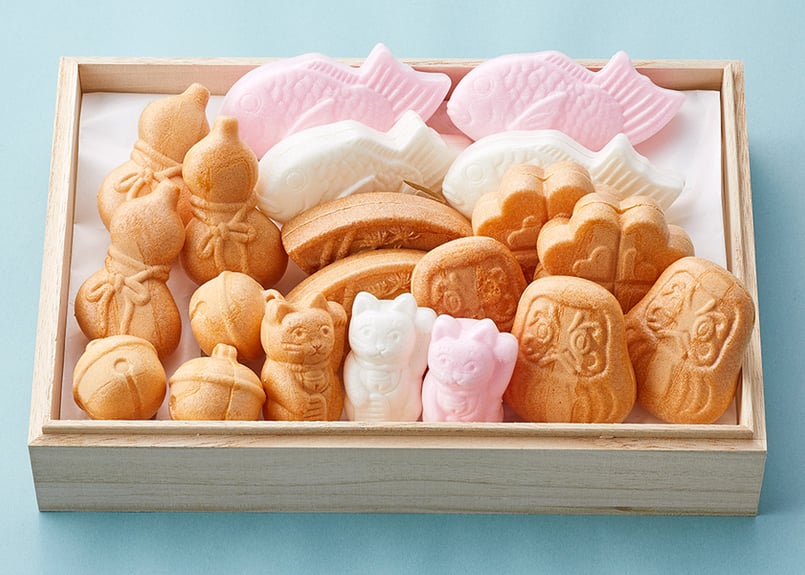 もなか│彩（桐箱パッケージ）MONAKA│IRODORI(COLORFUL)-KIRI WOO