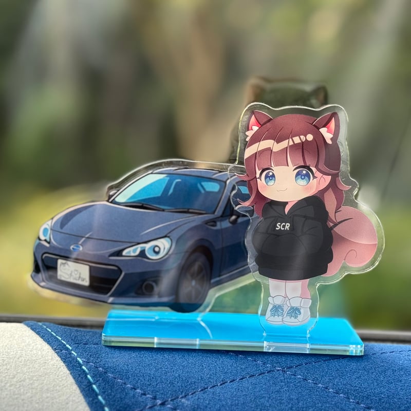 くーちゃん出品再開しました！。 数量限定] しーちゃん✖️BRZ アクスタ【🚙オフ会開催記念🚙】 | しー