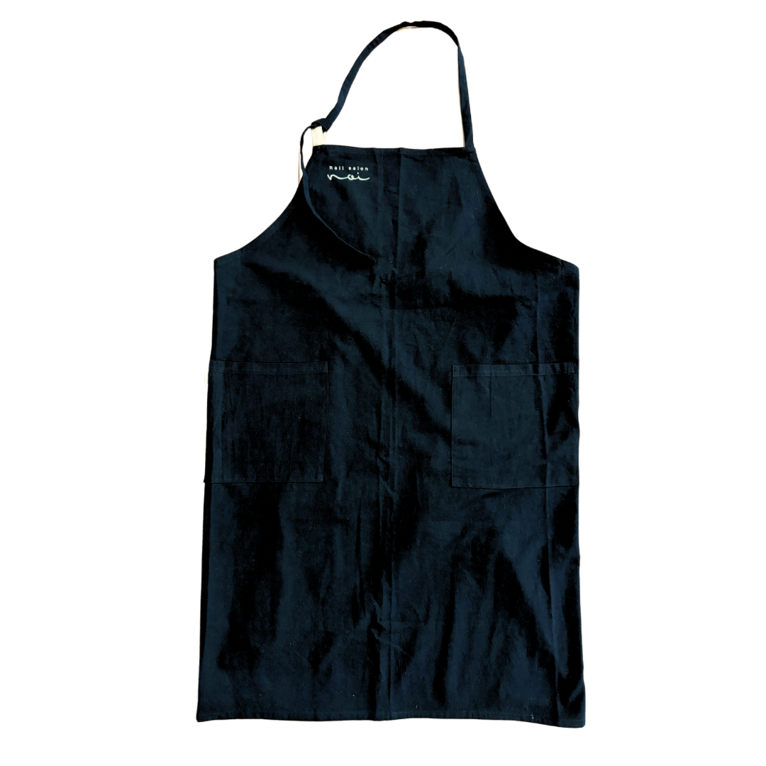 良品】SHAREEF・シャリーフ・オーバーエプロン・黒・2サイズ 【公式通販】