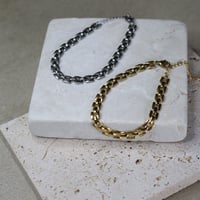square chain bracelet