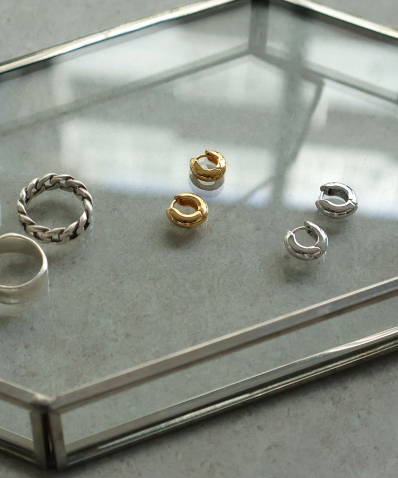 シルバー925フープピアス BUAJ0009 | Bulue.