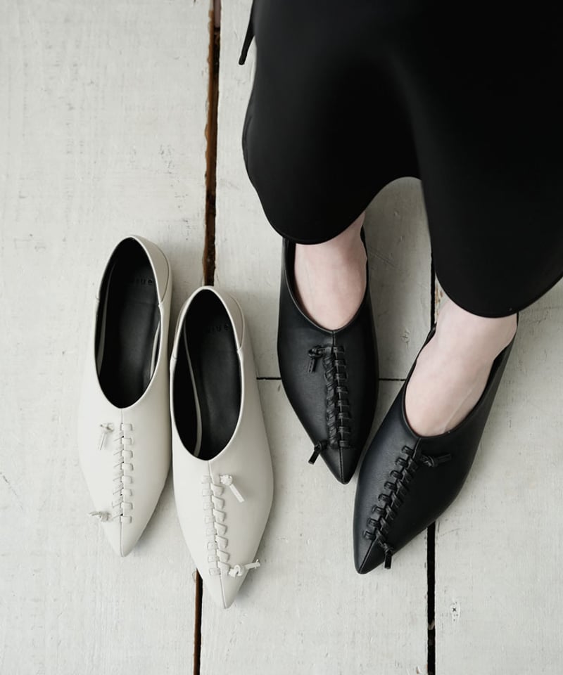 編み上げパンプス buaa0006 | Bulue.