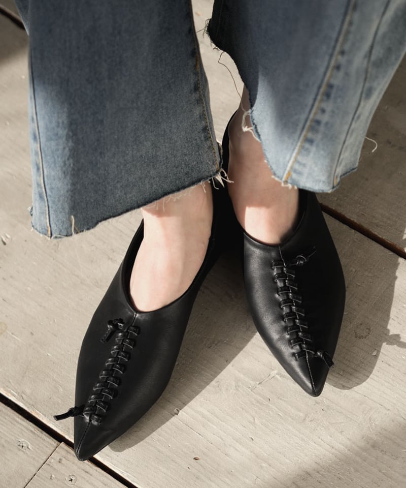 編み上げパンプス buaa0006 | Bulue.