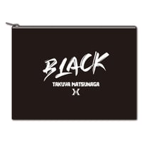 【松永拓也】BLACK ポーチ