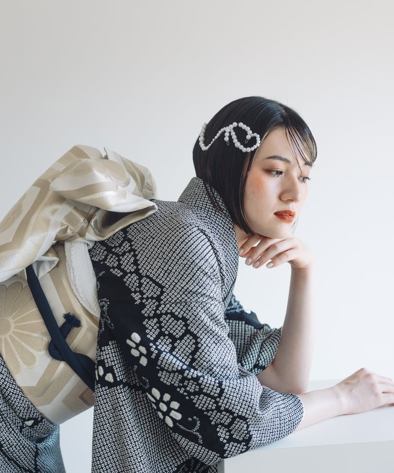 総絞り ブラック | lys amie blanc