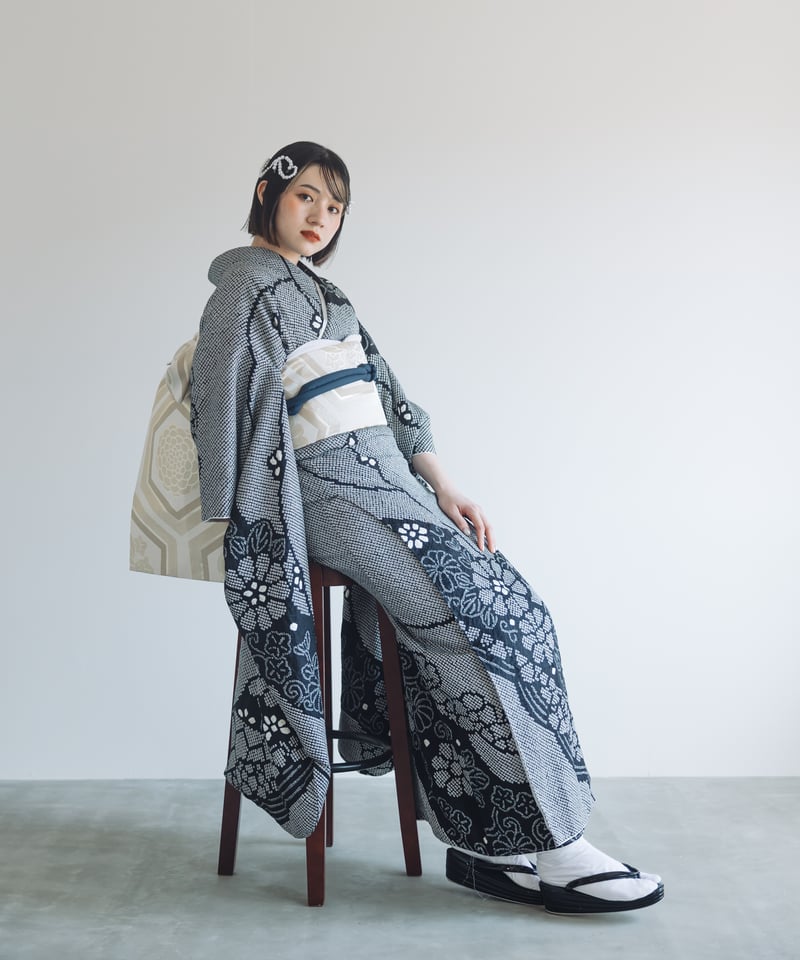総絞り ブラック | lys amie blanc