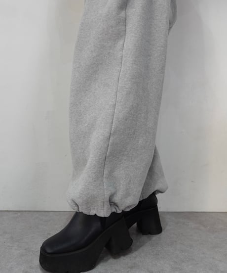 フロントジップアップ スウェットセットアップ【GRAY】
