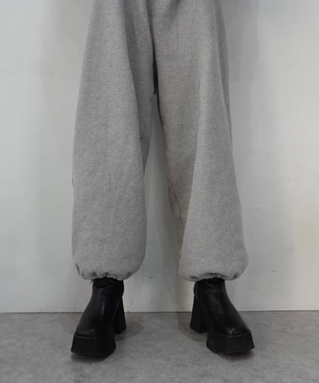 フロントジップアップ スウェットセットアップ【GRAY】